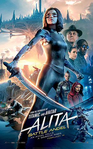 Alita: Battle Angel (2019) Dual Audio {Hindi-English} 480p | 720p | 1080p | 2160p 4K