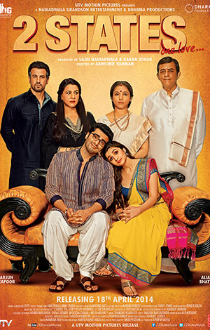 2 States (2014) Hindi Full Movie 480p | 720p | 1080p