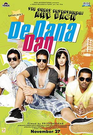 De Dana Dan (2009) Hindi Movie WEB-DL 480p | 720p | 1080p