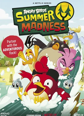 Angry Birds: Summer Madness (2022) Season 1 Dual Audio {Hindi-English} Netflix Original WEB Series 480p | 720p WEB-DL