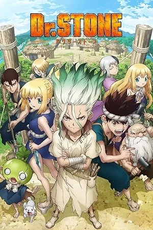 Dr. Stone (Season 1 – Episode 01-12 Added) Multi-Audio Anime Series 480p | 720p | 1080p WEB-DL